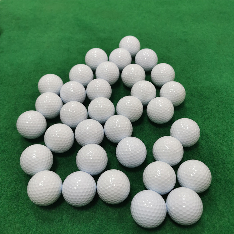 Bulk Sale 3 Piece High Rebounce Match Golf Balls Customized Long Distance PU Urethane Tournament Golf Balls