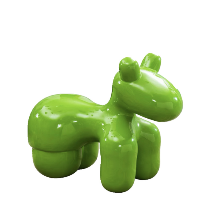 Chair creative Seating pony stool animal dog sculpture Garden outdoor and home Styling Chair