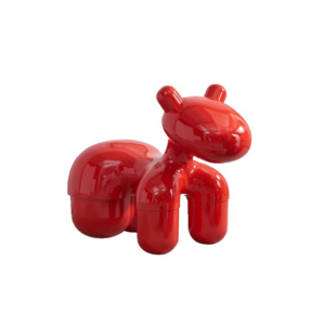 Chair creative Seating pony stool animal dog sculpture Garden outdoor and home Styling Chair