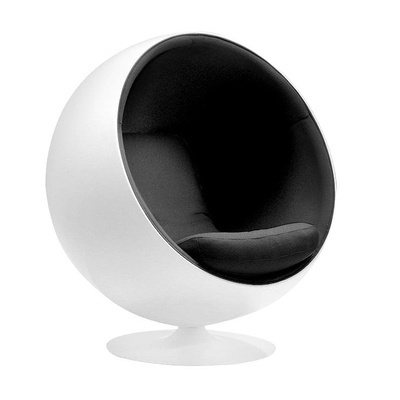 Modern furniture cheap standing swivel fiberglass adult size round egg shaped pod chair,black red blue all kinds chairs