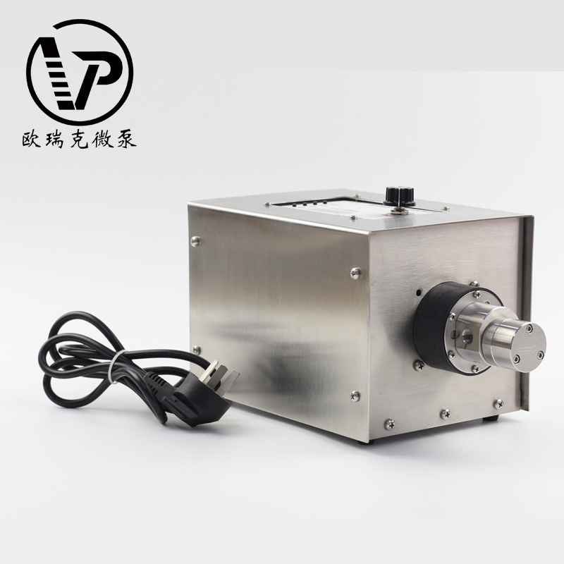 Lead the industry small portable stainless steel electric oil pump gear manufacturer oil circulation pump 24v micro pompa 5 bar