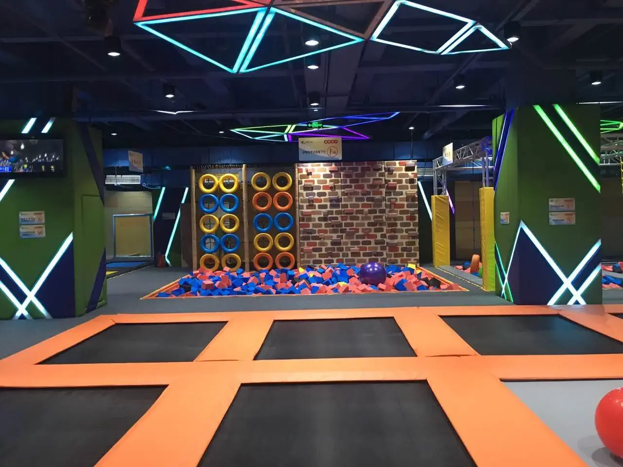 Kids Indoor Trampoline Park Equipment and Indoor Playground Equipment