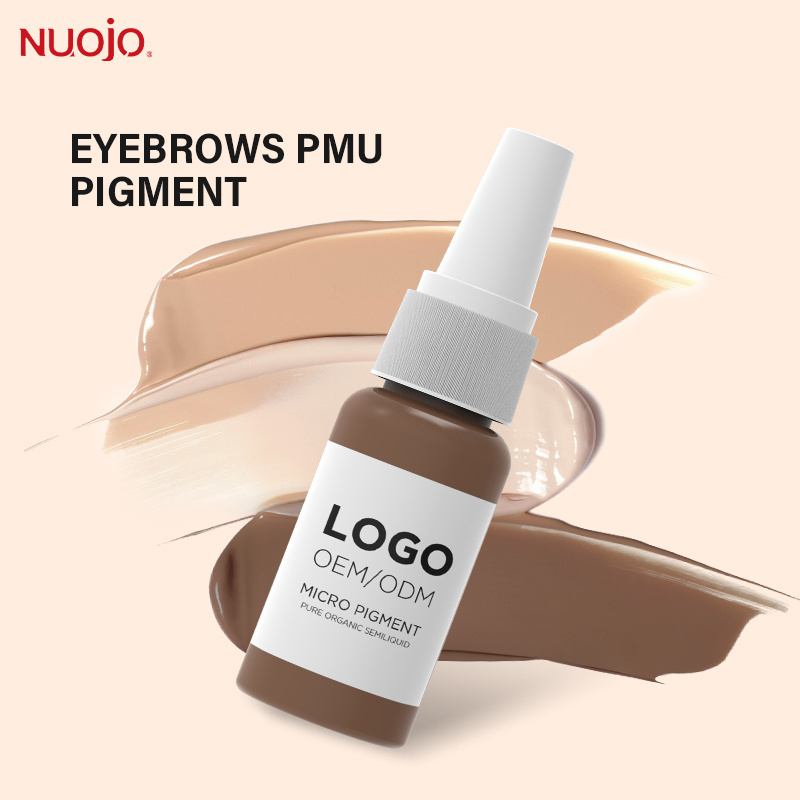 PMU pigment Free samples private logo best skin microblading tattoo ink Semi Permanent Makeup liquid for eyebrow eyeliner lip