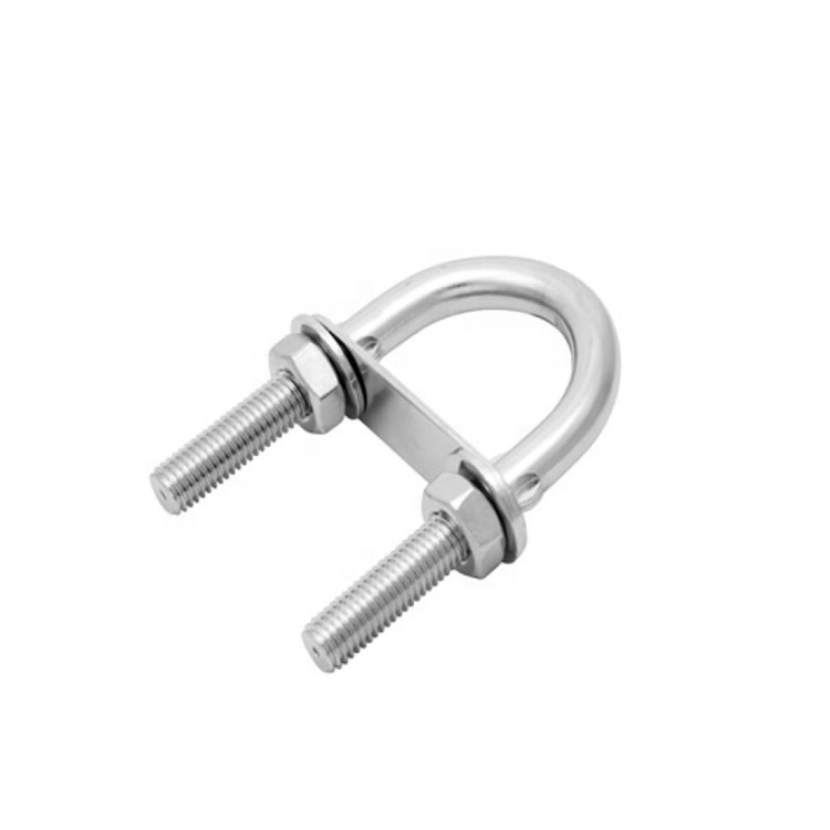 Double U Bolt Carbon Stainless Steel Square U Bolt