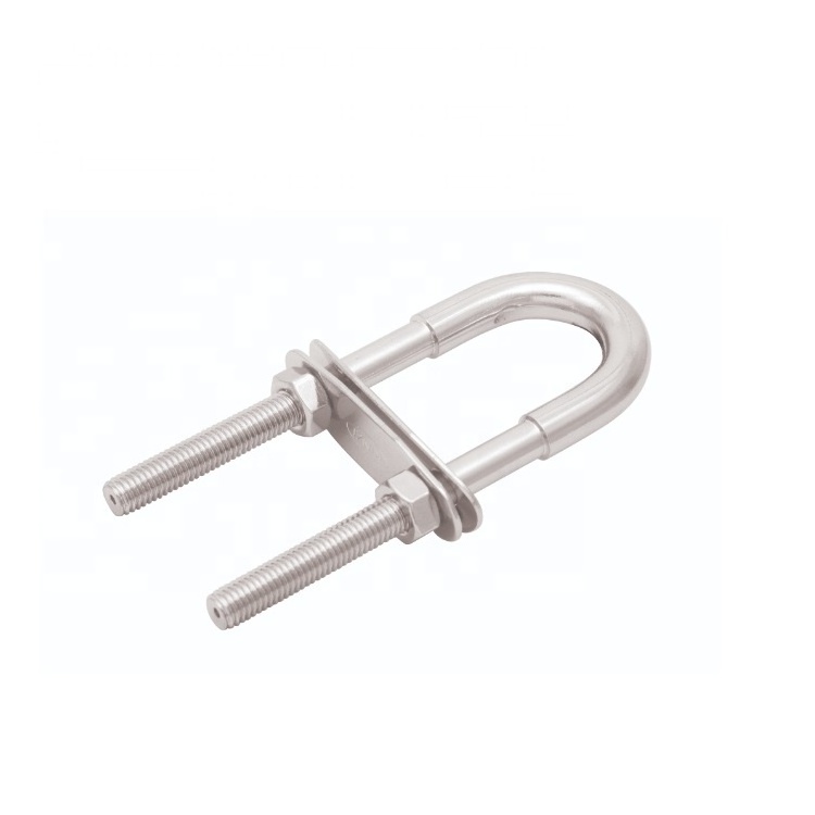 Double U Bolt Carbon Stainless Steel Square U Bolt