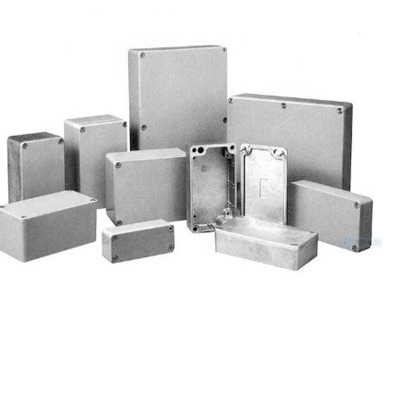 High precision aluminum die casting service cnc machining custom water meter box milling part oem