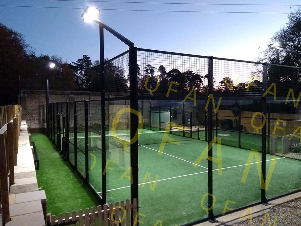 QFAN Pickleball Court Mat PVC Sport Floor Portable Padel Tennis Court With 15mm Turf Imported Taiwan