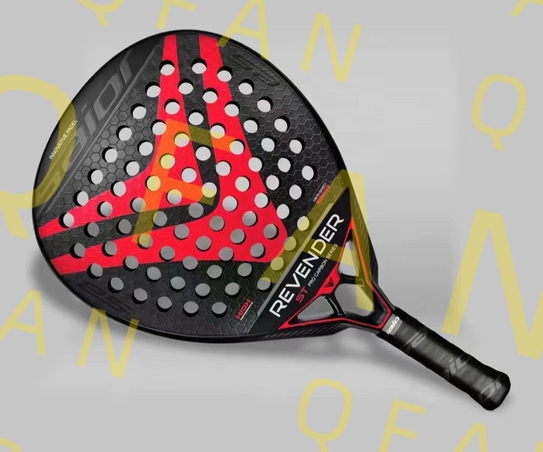 Qfan 3K Padel Rackets Customize Your Own Brand Padel Tennis Padel Racquets