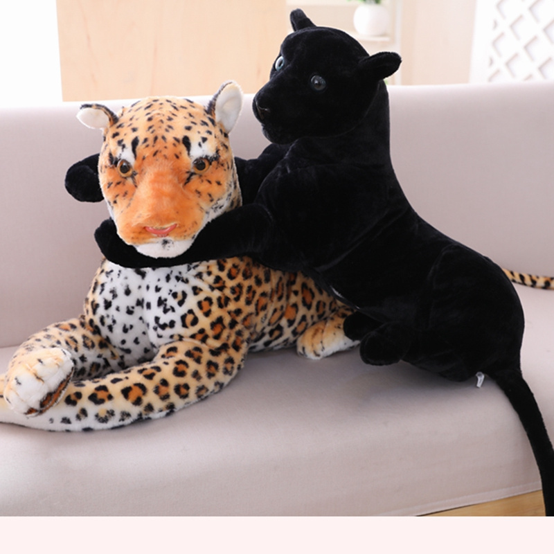 New listing customized design soft toys stuffed animal plush leopard toy