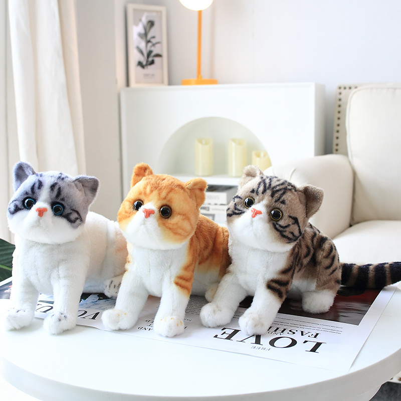 Cozy Plush Dolls KT Cat Doll Cat Cute Plush Toys Super Cute Kitty