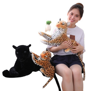 New listing customized design soft toys stuffed animal plush leopard toy