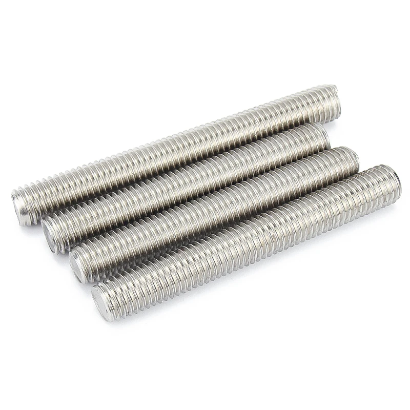 304 Stainless Steel Thread Rod Bar DIN975 Studs Screw Rod Wire M3 M4 M5 M6 Screw Rod