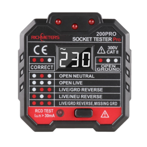 Factory Direct Sale Richmeters RM200PRO Socket Tester Electric Socket Tester For Household Safety (OEM  Available)