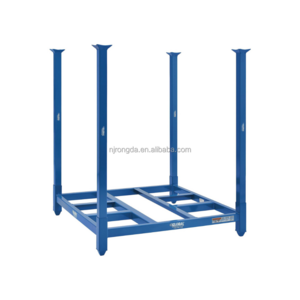 Nesting warehouse iron stackable pallet rack industry stacking frame