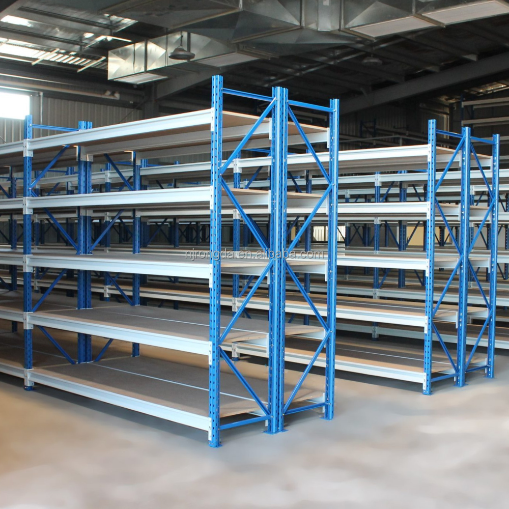 Warehouse Storage Stacking Racks Adjustable Medium Duty shelving 100-800kg