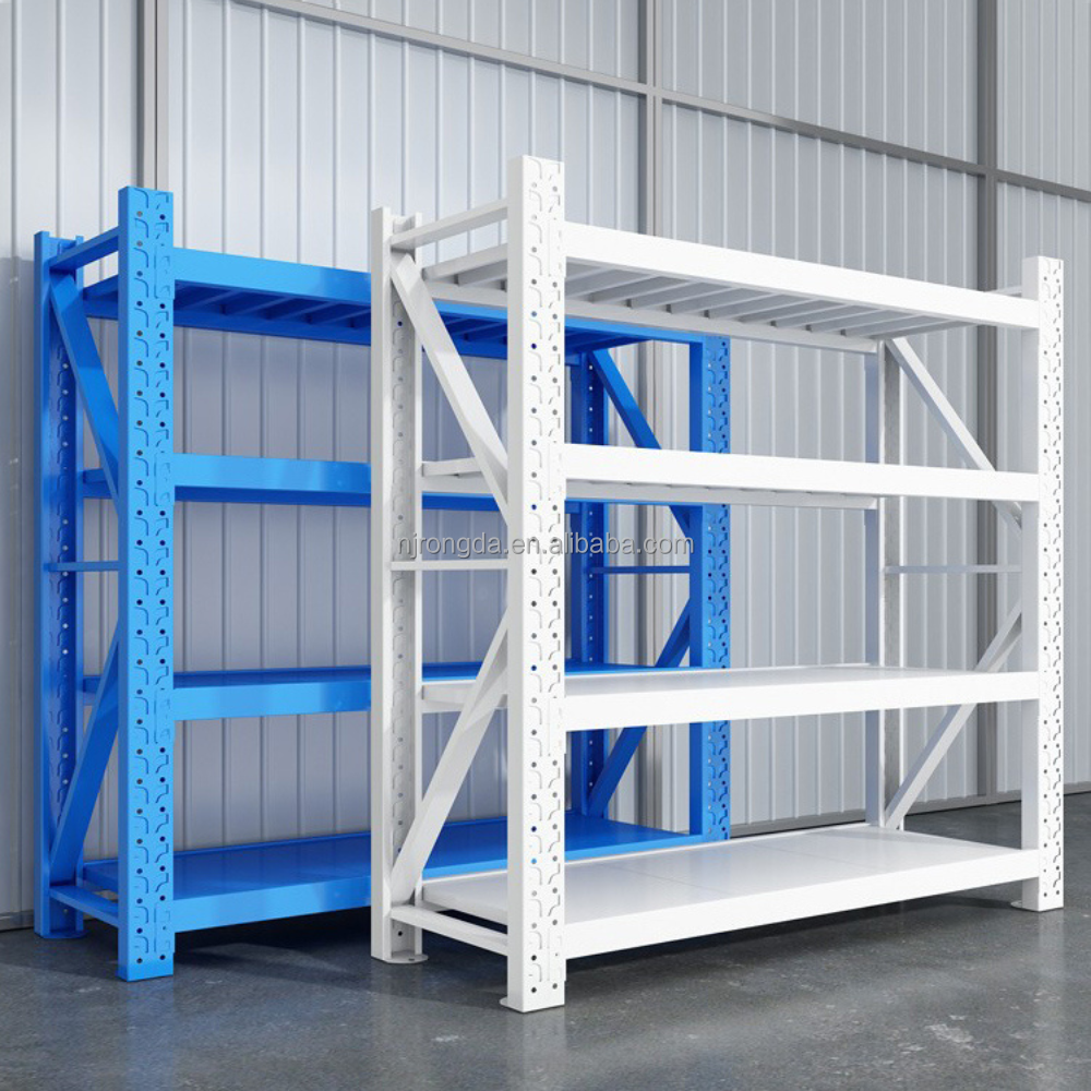 High Quality Medium Duty Garage Storage 300KG Rack Warehouse Storage Commercial Boltless Racking Shelves