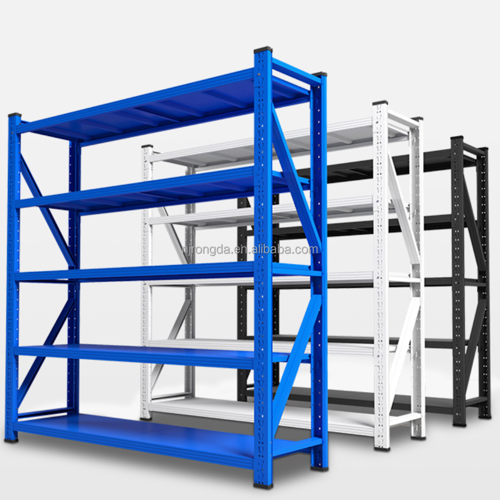 High Quality Warehouse Racks Cold Rolled Steel Storage Shelves Easy install Medium Duty Racks