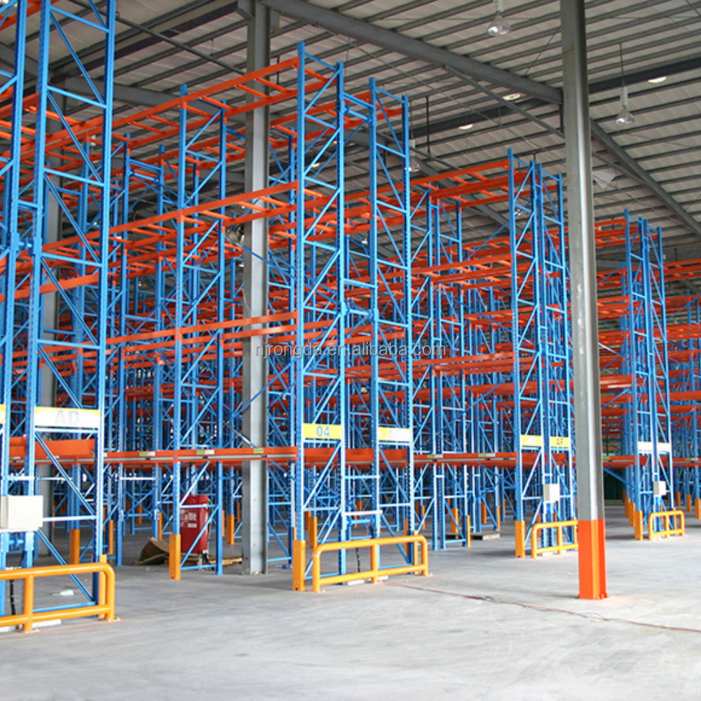 heavy duty industrial warehouse pallet racking storage systems large capacity double deep widespan racking system metal rack