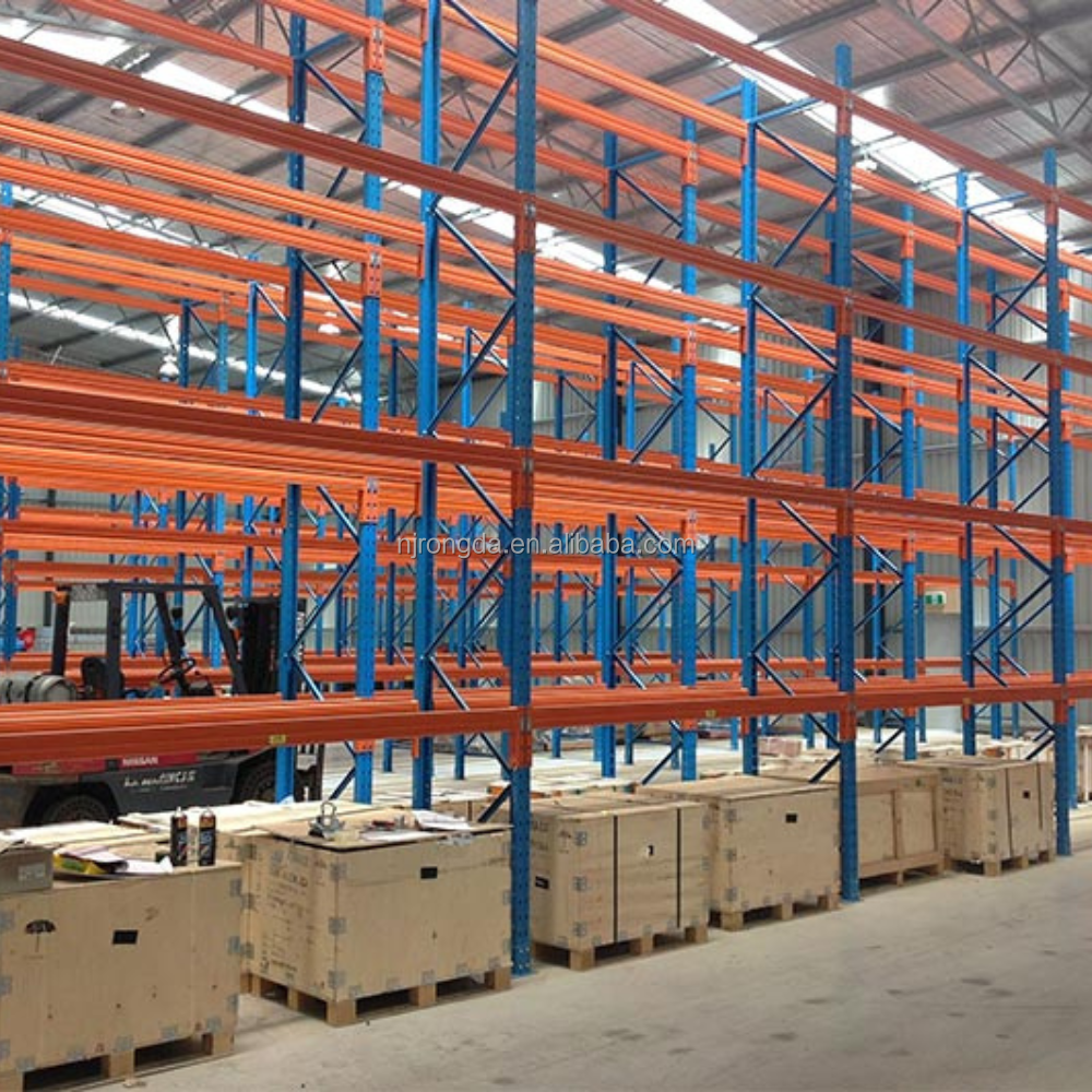 Goods Shelf Steel Pallet Rack Warehousing Equipment Adjustable Warehouse Pallet Rack System heavy duty selective storage rack