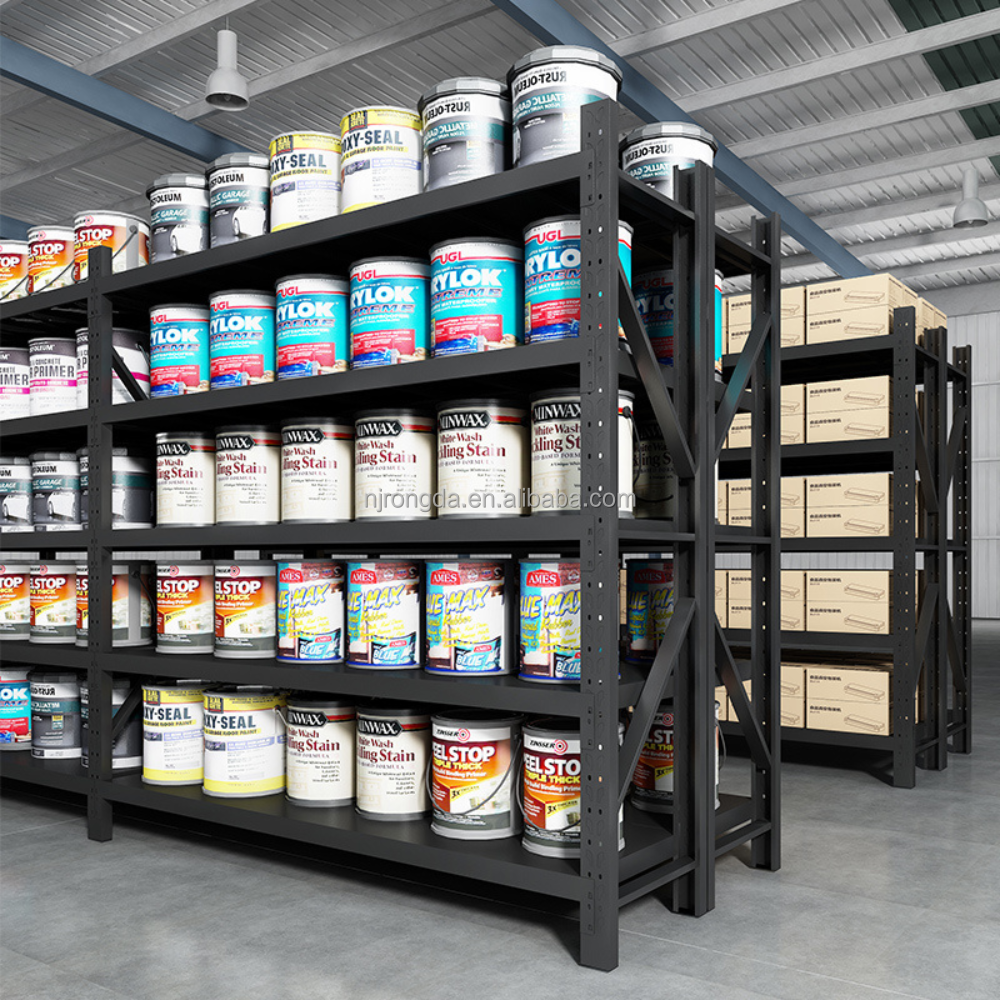 High Quality Medium Duty Garage Storage 300KG Rack Warehouse Storage Commercial Boltless Racking Shelves