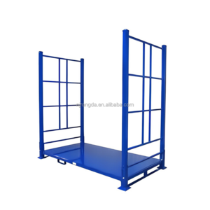 Stackable warehouse powder steel tyre stillage transport pallet tire racks storage system for industrial