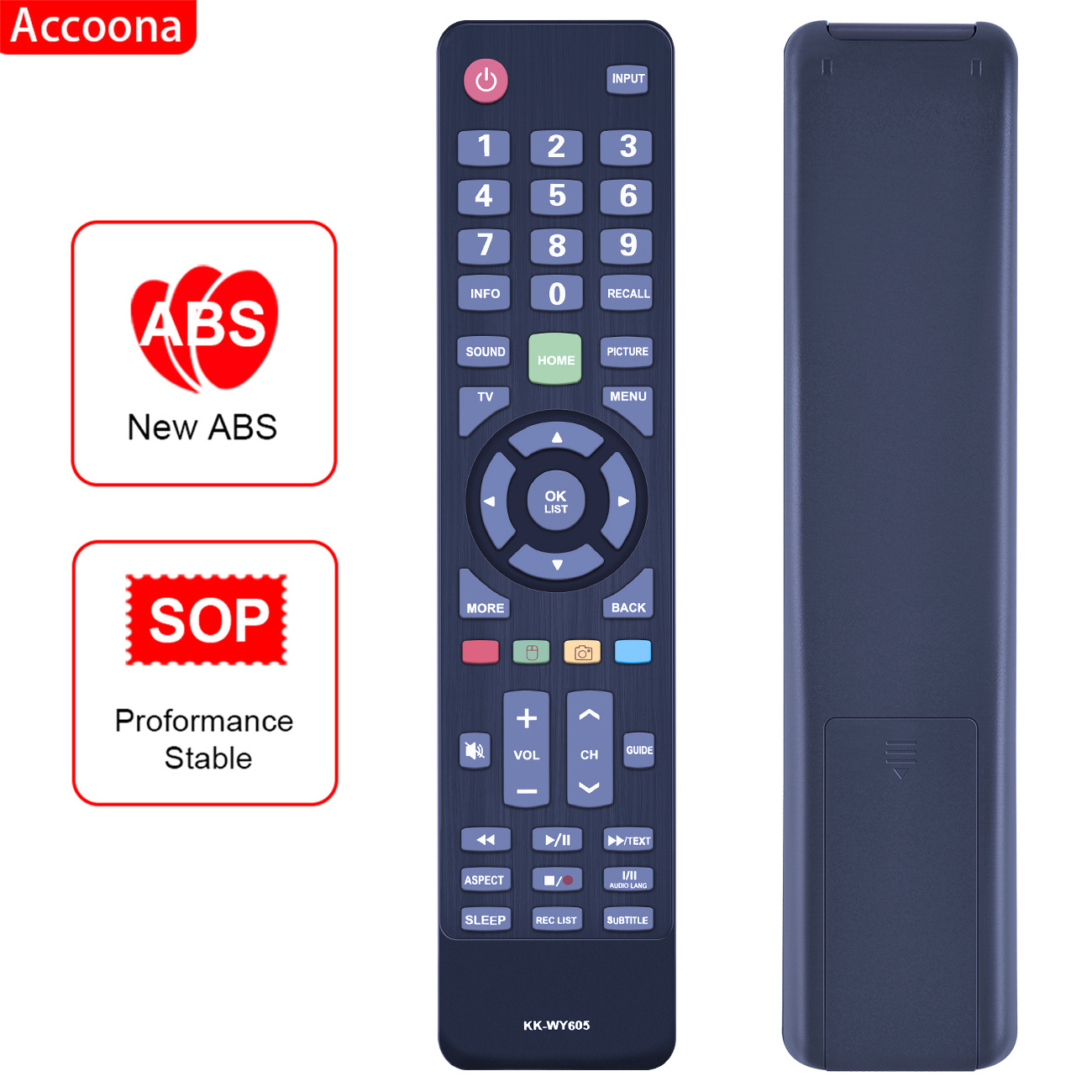 Remote control for Konka KK-WY605 KK-WY601 TV