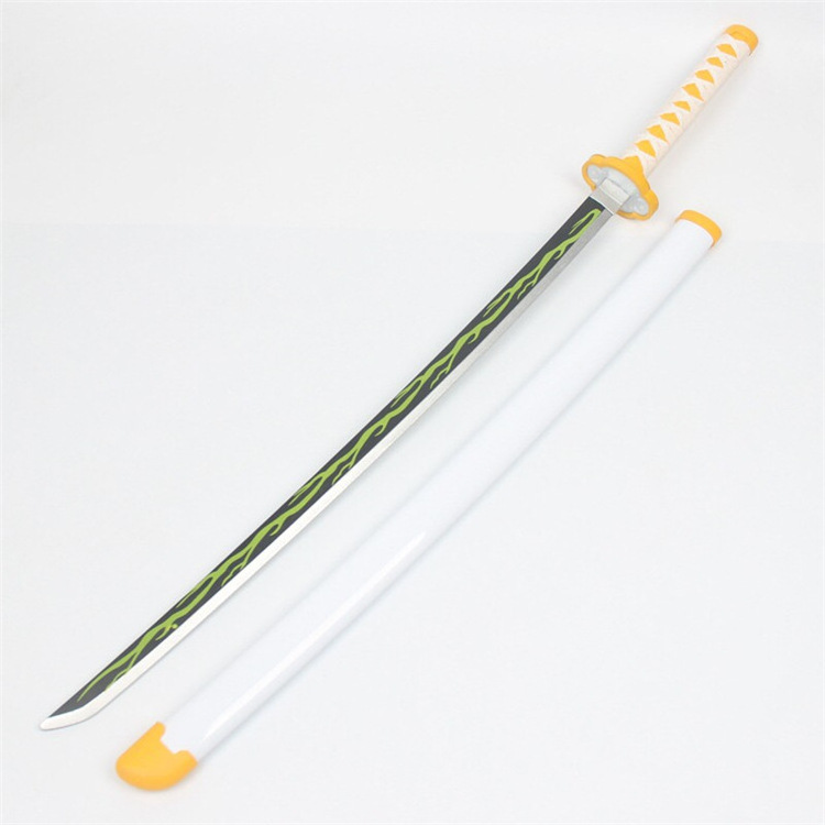 Newest Katana Swords Demon Slayer Eco Abs Bamboo Wooden Samurai Sword Anime Cosplay Props Weapon Toy