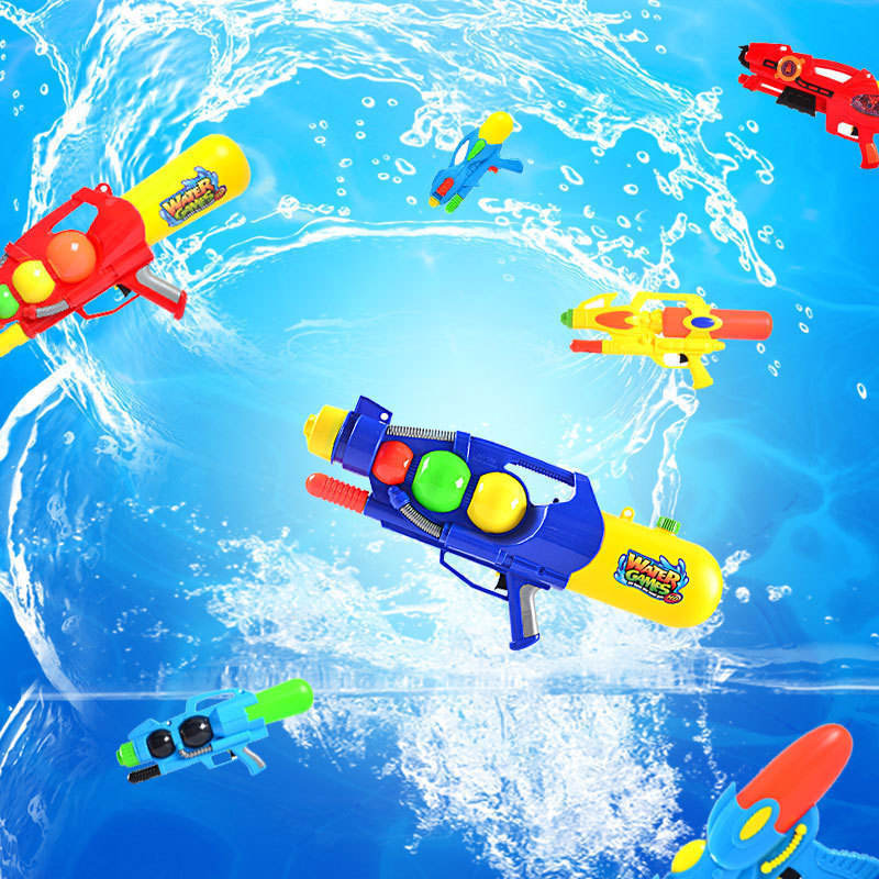 High Quality Wholesale Custom Cheap Water Gun for Kids Summer Outdoor Toy Gun Plastic Water Gun Outdoor Toy