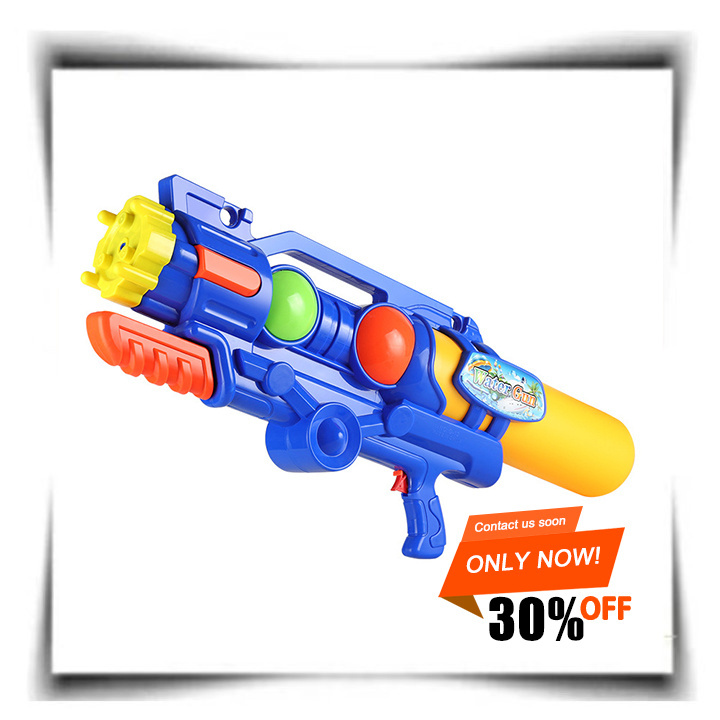 High Quality Wholesale Custom Cheap Water Gun for Kids Summer Outdoor Toy Gun Plastic Water Gun Outdoor Toy