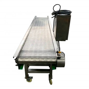 Factory Selling Heat Resistant Stainless Steel 304/316 Chain Slat Conveyor System