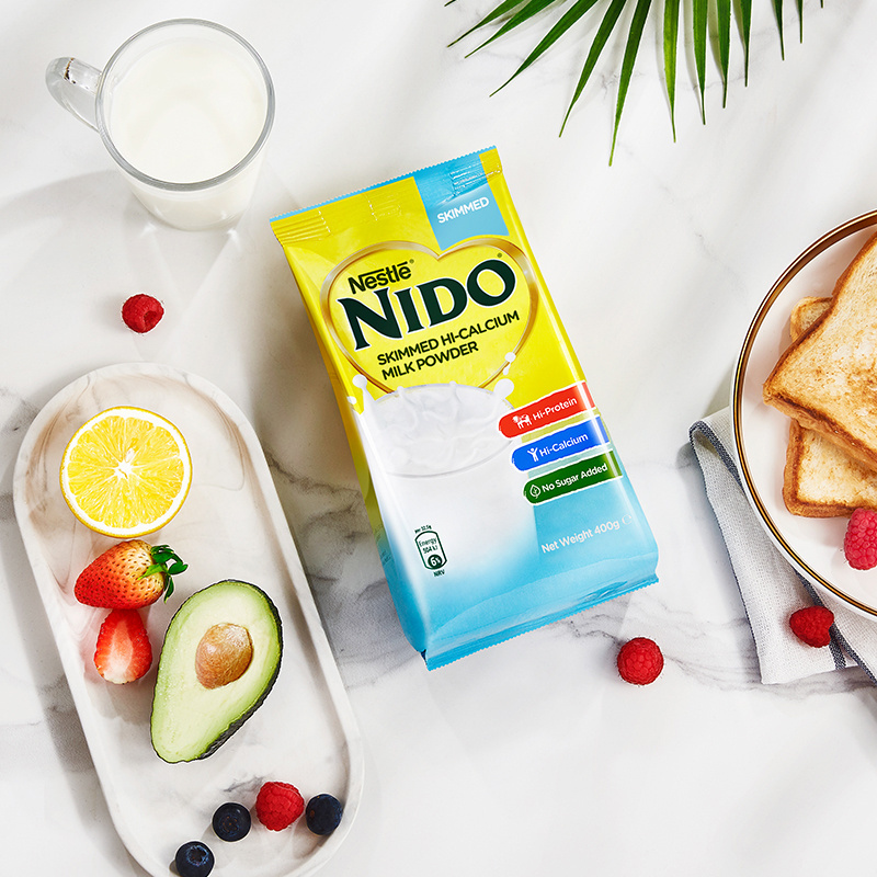 free sample and fresh date nestle nido full cream low fat and skimmed powdered milk