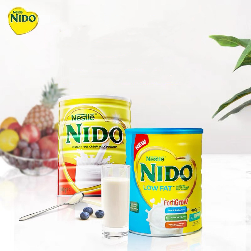 In Stock Nestle Nido Full Fat High Calcium Adult Milk Powder For Middle-Aged And Elderly Students