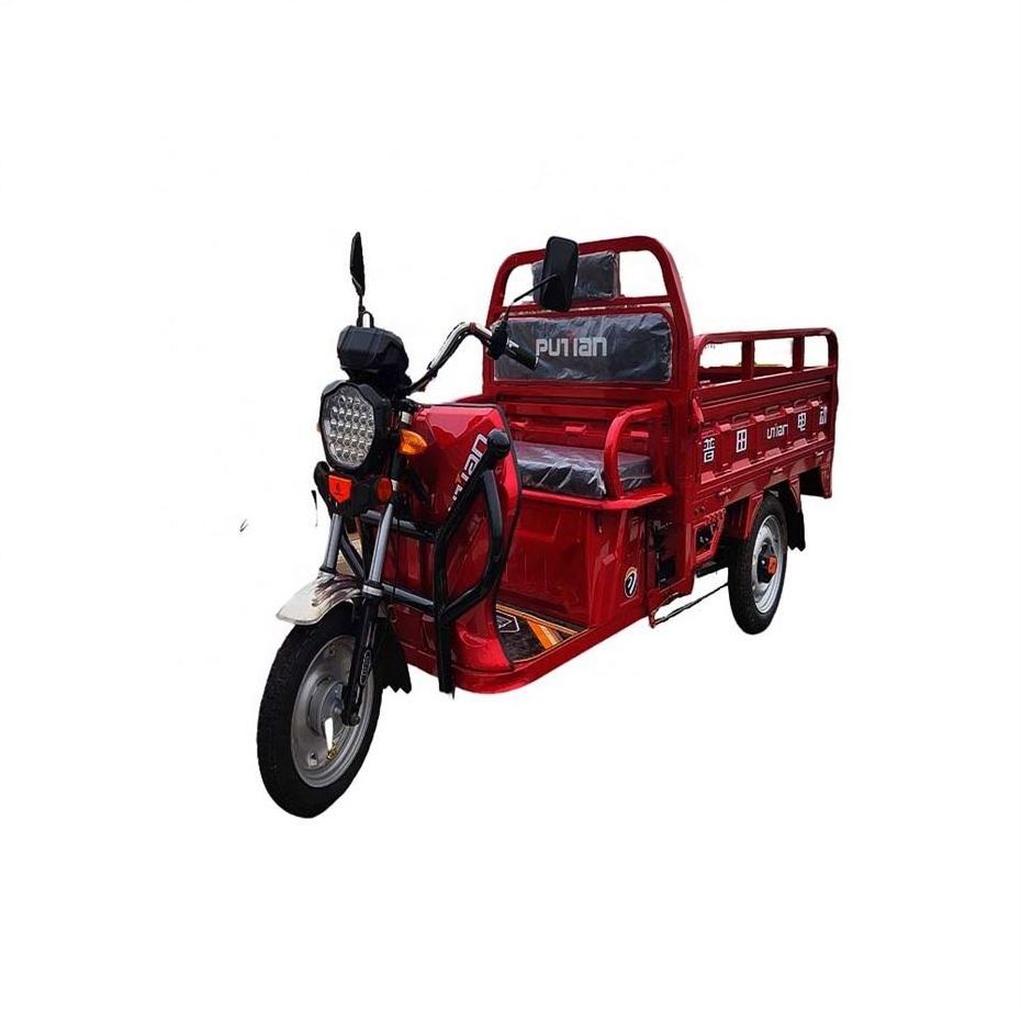 Popular Design Vacuum Tire Off Road Powerful 3 Motorcycle Three Wheel Electric Tricycle