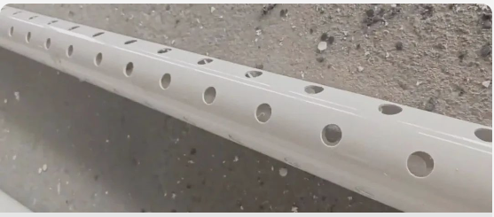 Perforated Drainage Pipe / Perforated PVC Pipes