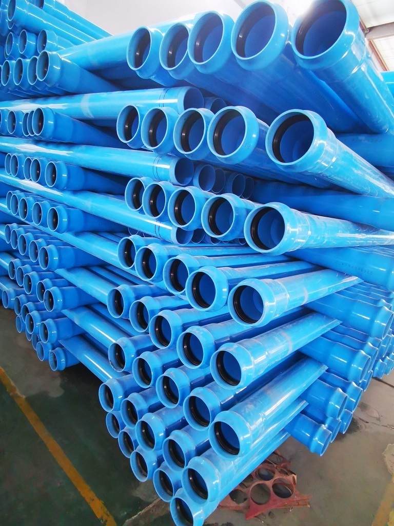 Sinopower DN 200 mm Diameter C900 SDR 18 AWWA Standard PVC Pipes for Water supply / irrigation / drainage