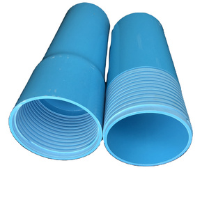 Hot sell high quality PVC pipe Threaded end plastic pipe upvc screen pipe pvc well screen tubes