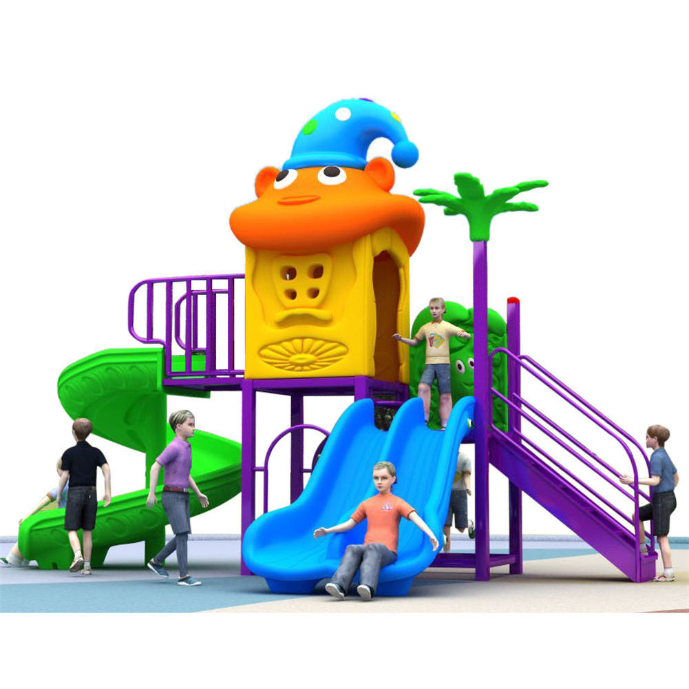 High Quality China Sand Backyard Play Game Plastic Swing Toy set Outdoor Children Kids Playground for Sale