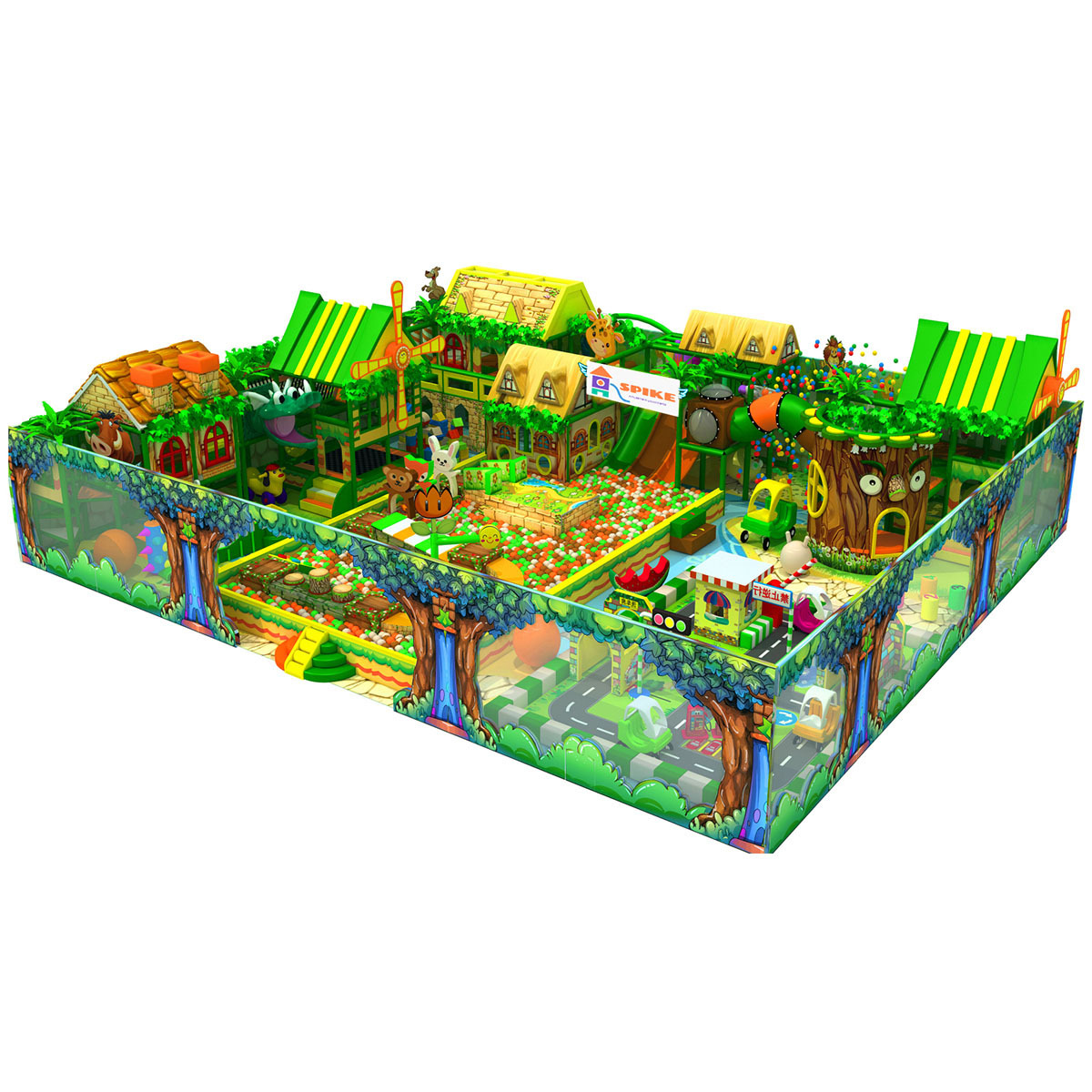 Good Quality Amusement Park Inside Soft Play Ground Games Indoor Playground Business For Sale