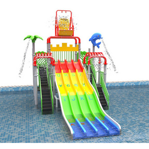 Hot Sales Water Park Equipment Fiberglass Juegos Para Ninos Swimming Pool Slides for Kids and Adults