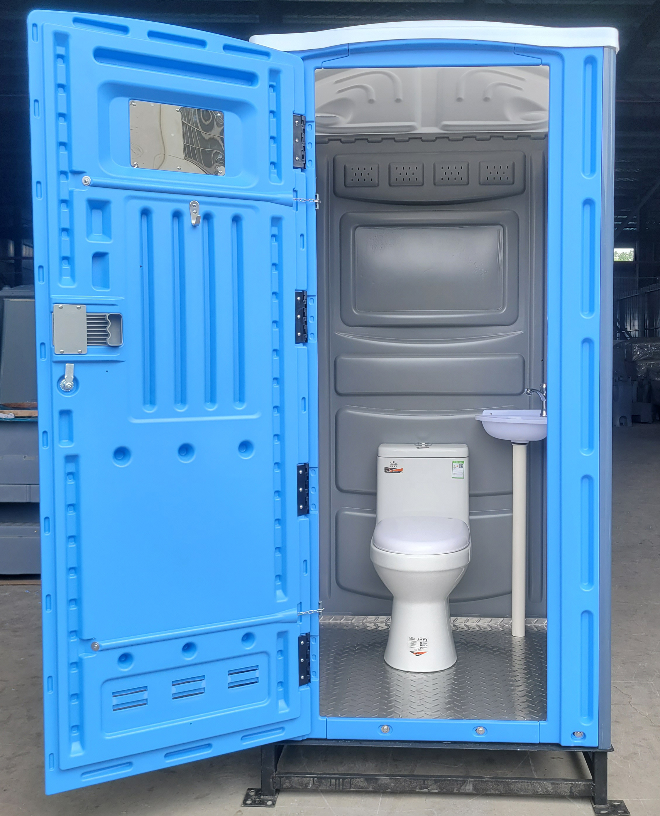 HDPE Portable toilet mobile plastic outdoor mobile toilet  Camp Toilet for sale