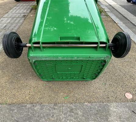 HDPE low cost dust bin waste bin outdoor cheap garbage bin rubbish can on wheels