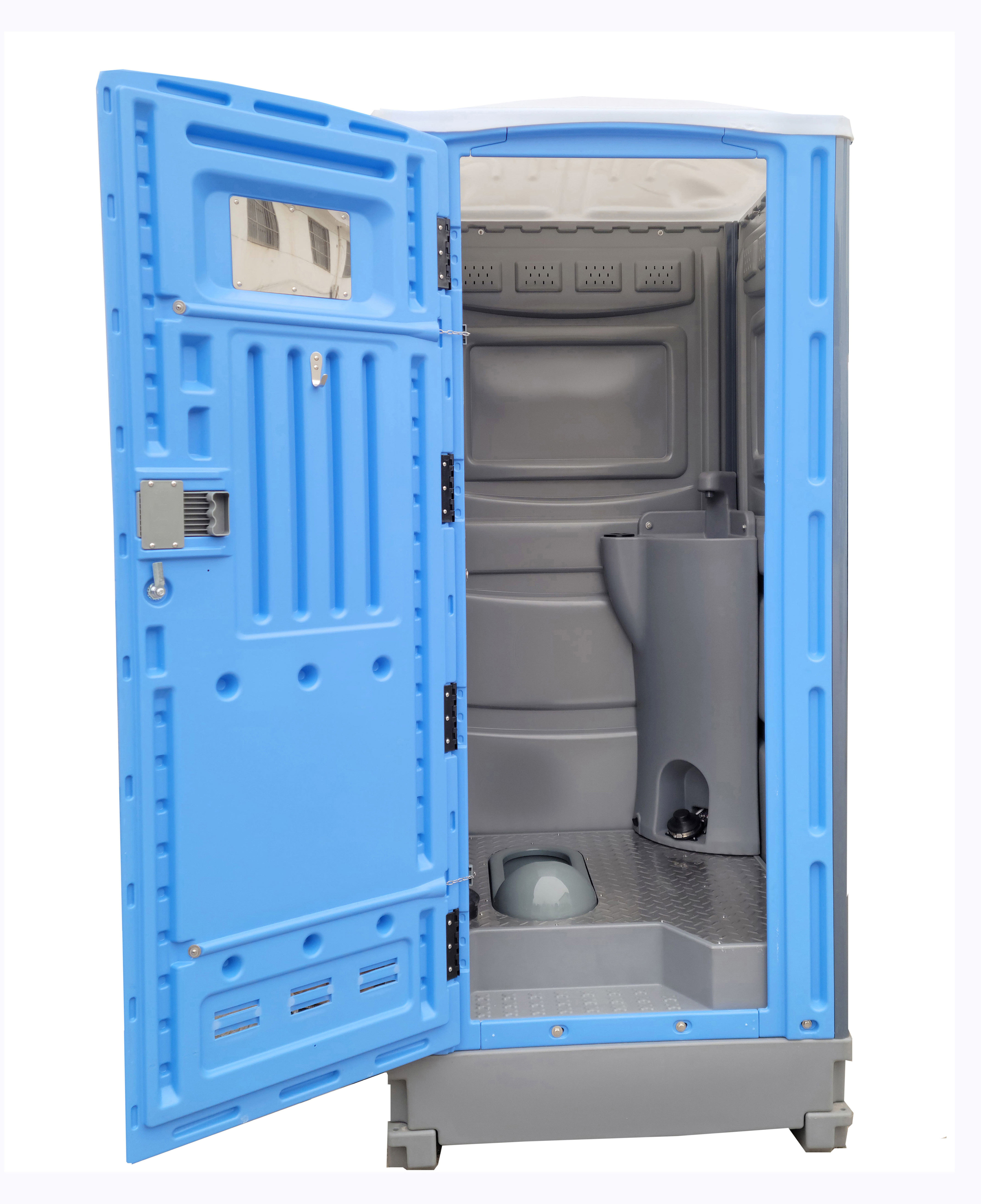 Portability emergency squat toilets prefab easy assembly durable mobile toilet for sale