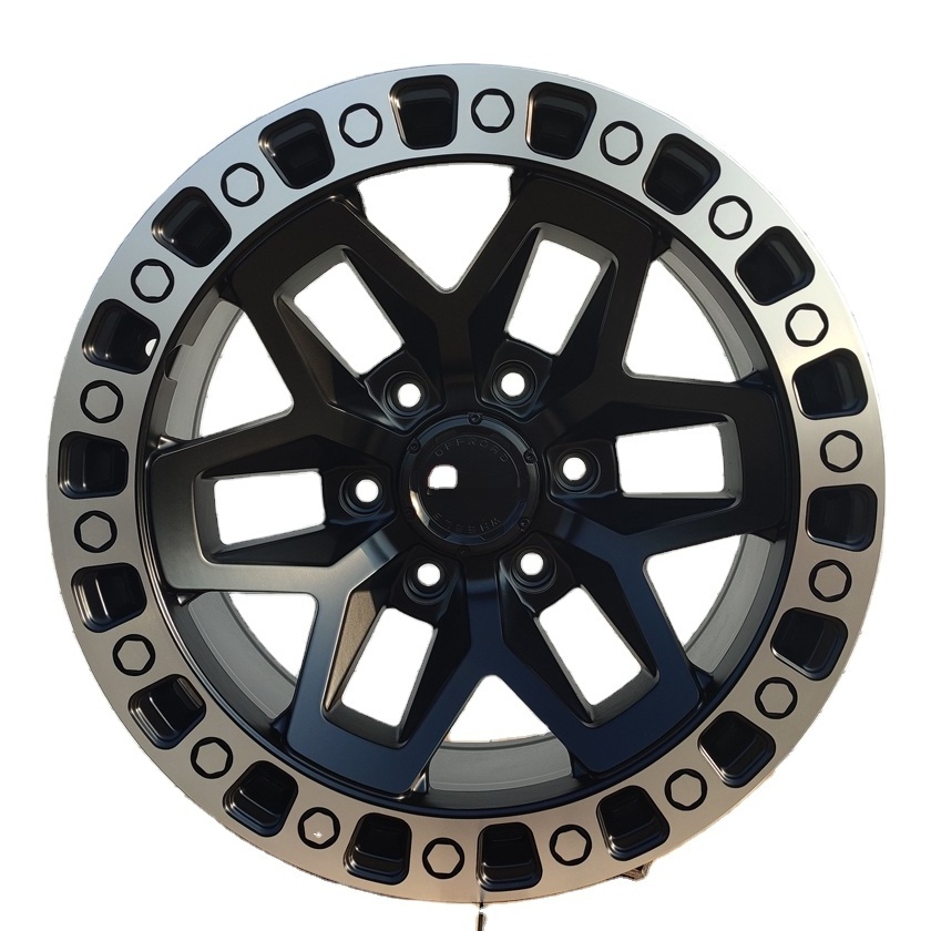 top quality coated custom 15 inch  6x139.7 alloy car wheels electroplating caravan rv  aluminum rim