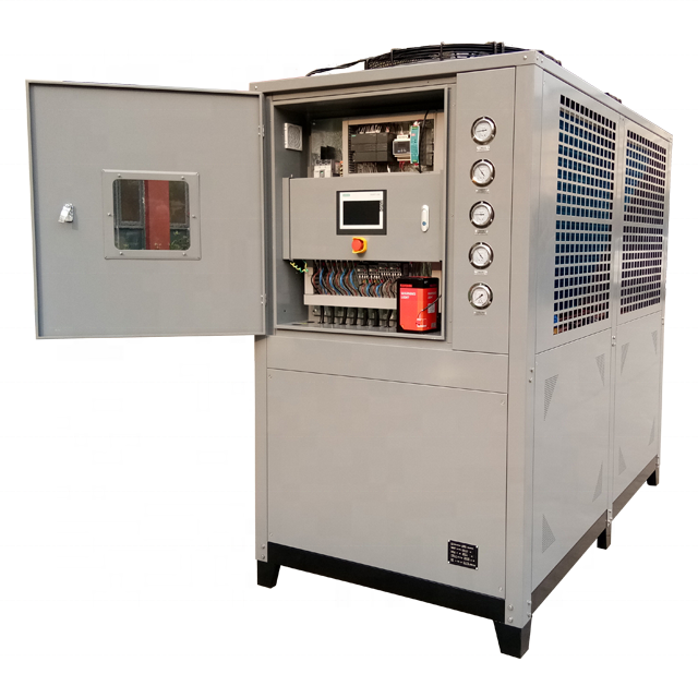 Industrial water cooling chiller 30ton air cooled cooling machine chiller price