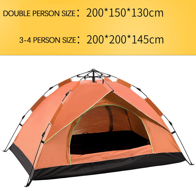 2020 Outdoor Waterproof Travel Tent 2 People Automatic Folding Camping Tent