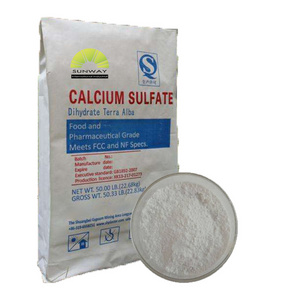 CaSO4 calcium sulfate anhydrous gypsum(plaster)