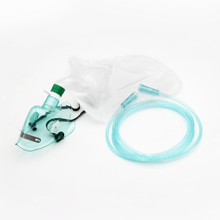 Non-rebreather Mask PVC Non Rebreather Oxygen Mask with Reservoir Bag