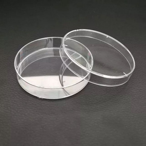 Disposable Plastic Lab Sterile Round Petri Dish Glass Plastic Petri Dish