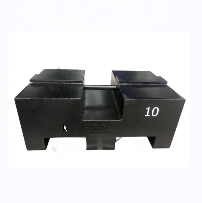 High quality cast iron test weight 500kg 1000kg Cast Iron Weights Standard Calibration Weights For Weighing Scale