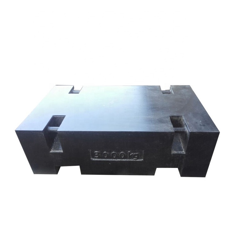 High quality cast iron test weight 500kg 1000kg Cast Iron Weights Standard Calibration Weights For Weighing Scale